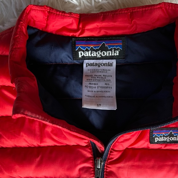 Patagonia Down Vest 5T - Picture 3 of 3